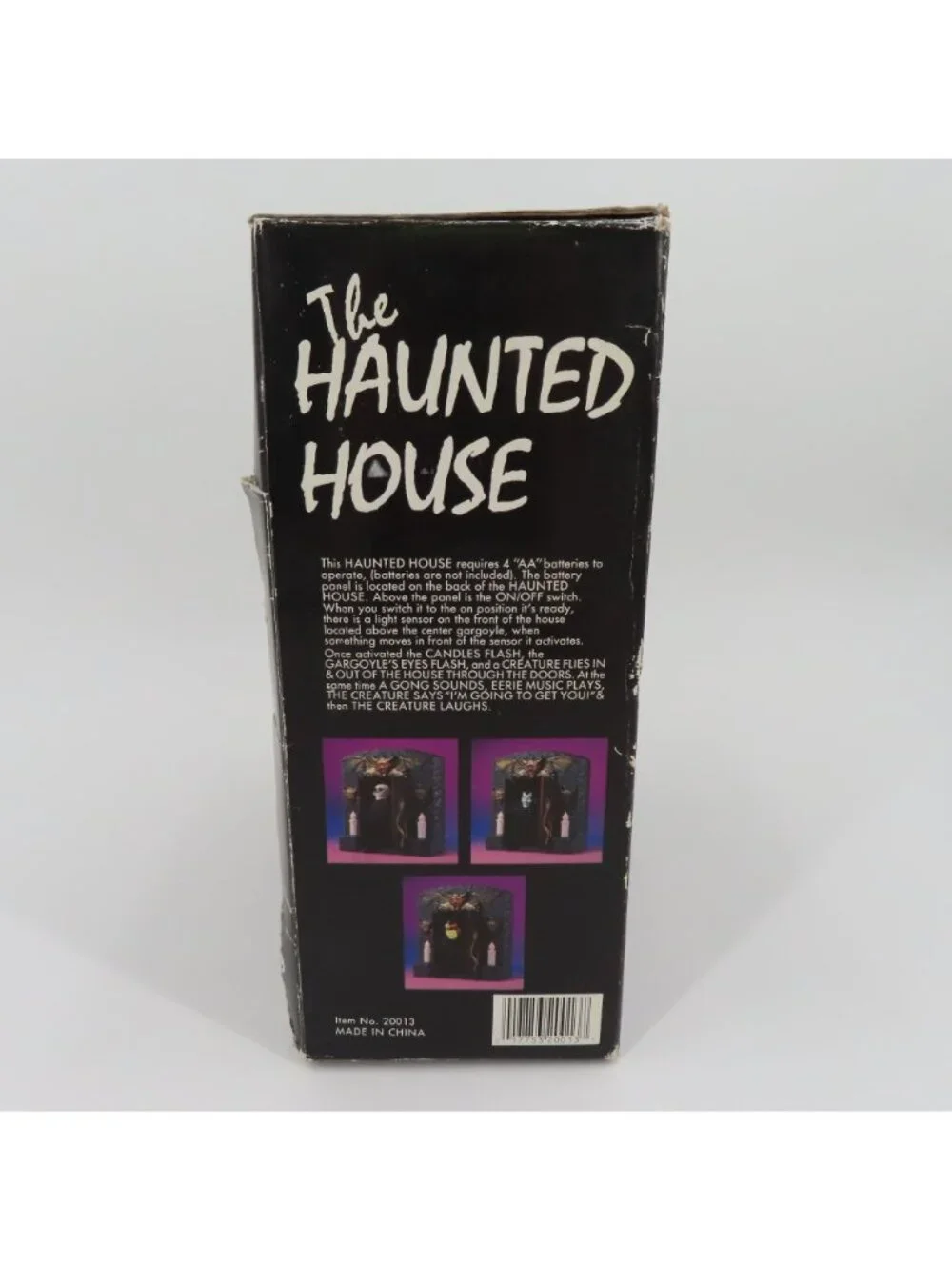 The Haunted House Dracula Vampire Lights Music MSR Enterprises 1993 Halloween